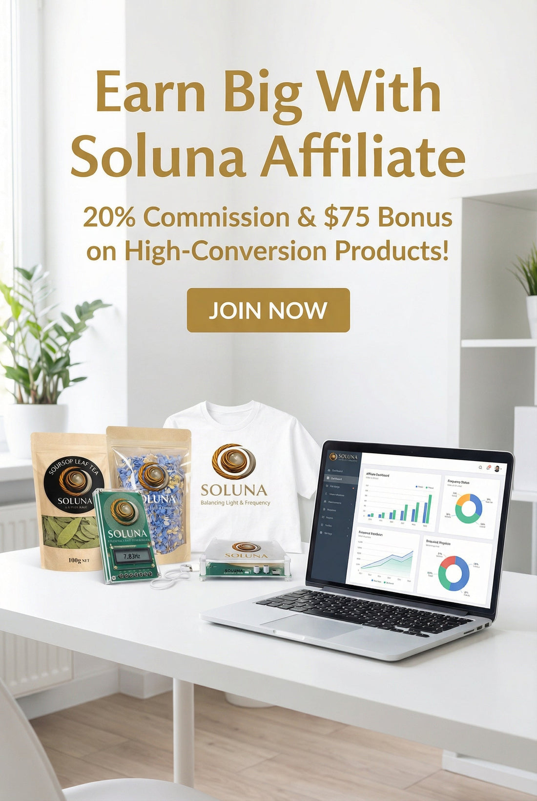 Join Soluna ! Lets Heal Lets Grow - SOLUNA Nz