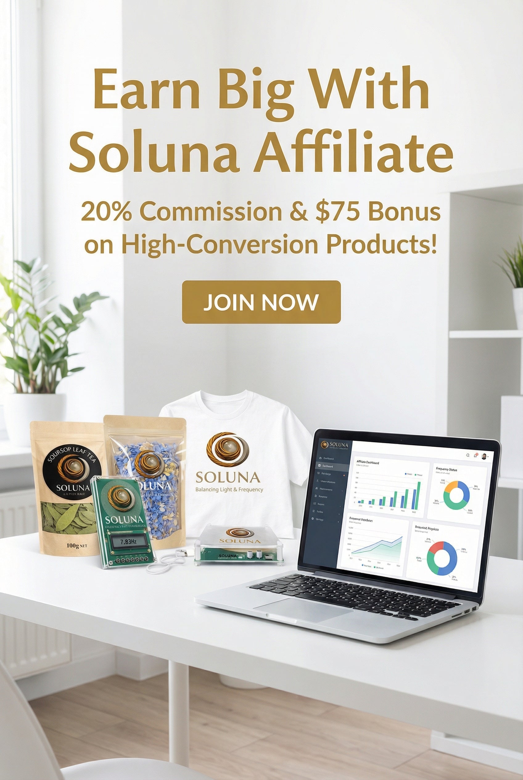 Join Soluna ! Lets Heal Lets Grow - SOLUNA Nz