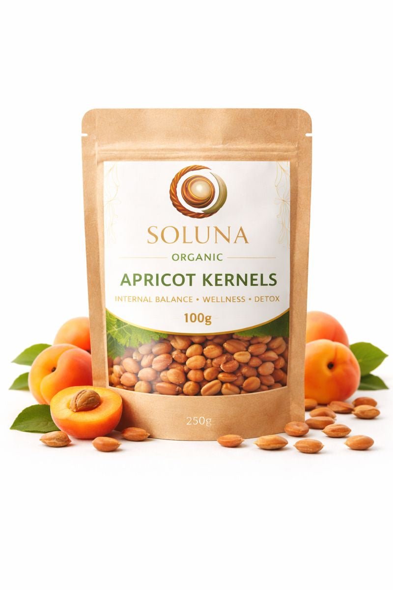 SOLUNA Apricot Kernels - shop_name Solunanz