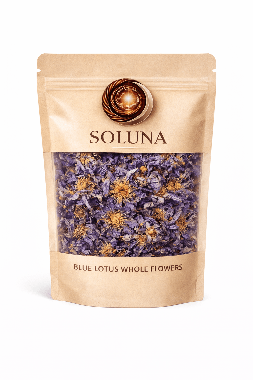SOLUNA Blue Lotus Flower - shop_name Solunanz