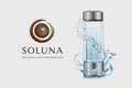 SOLUNA Hydrogen - Rich Water Bottle - shop_name Solunanz