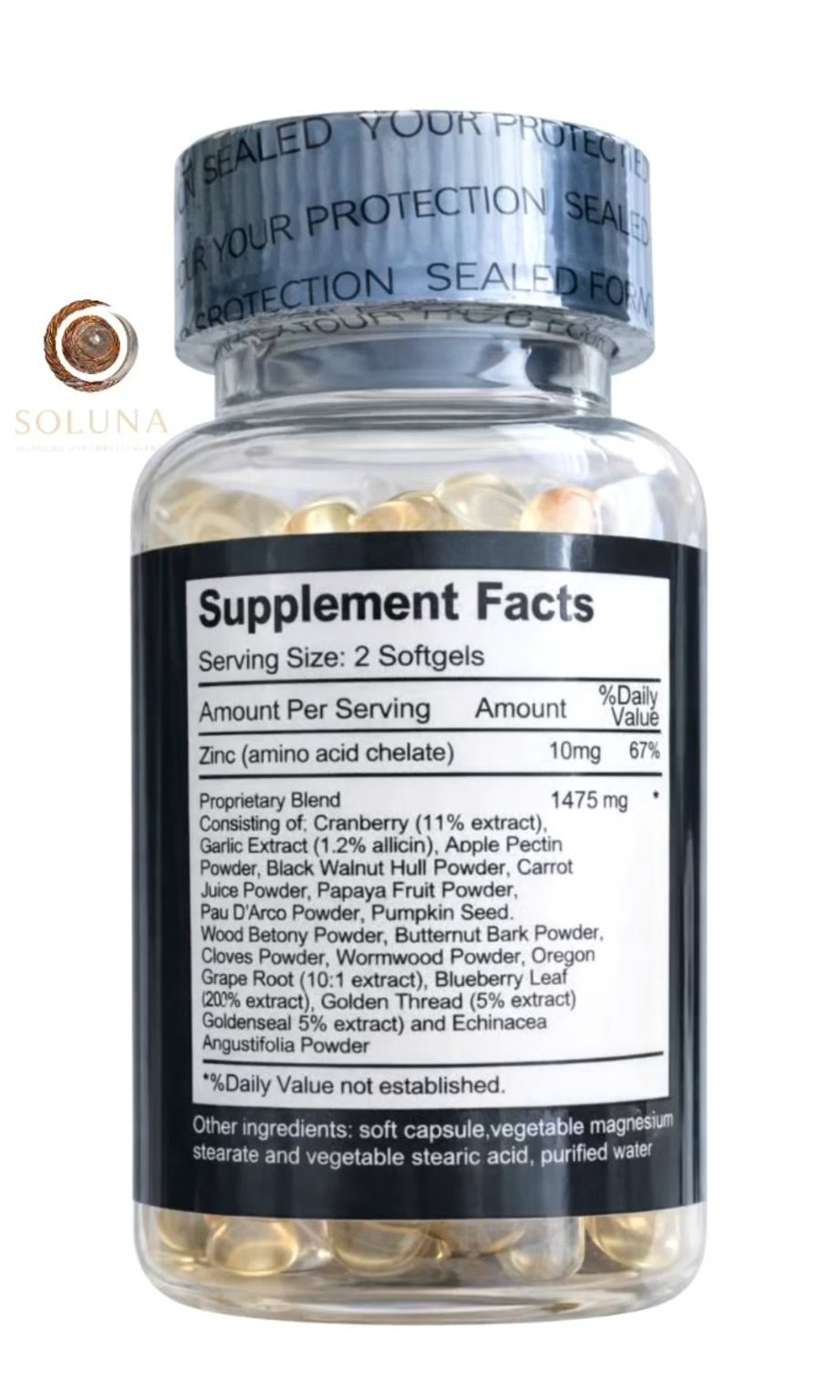 SOLUNA Parasite Detox - shop_name Solunanz