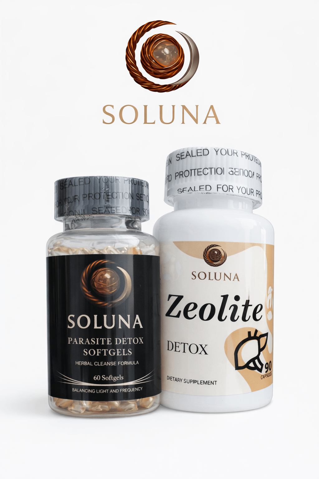SOLUNA Parasite Detox + Zeolite Detox Bundle - shop_name Solunanz