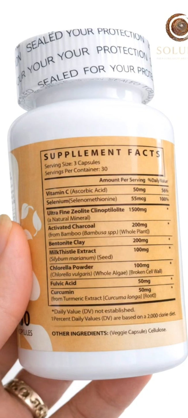 SOLUNA Zeolite Detox - shop_name Solunanz